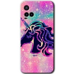 Vivo Y33S Unicorn Kristal Baskılı Uyumlu Silikon Kılıf