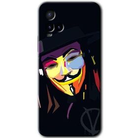 Vivo Y33S Vendetta Baskılı Uyumlu Silikon Kılıf