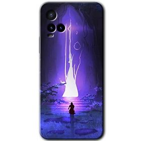 Vivo Y33S Wanderer Silhouette Baskılı Uyumlu Silikon Kılıf