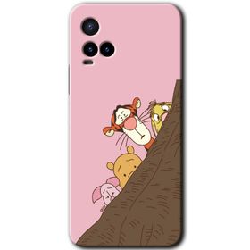 Vivo Y33S Winnie the Pooh Baskılı Uyumlu Silikon Kılıf