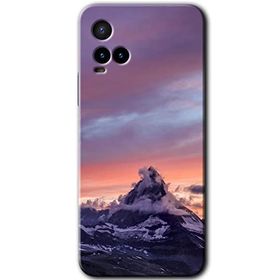 Vivo Y33S Zirve Baskılı Uyumlu Silikon Kılıf