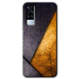 Vivo Y51 Abstract 3 Baskılı Uyumlu Silikon Kılıf