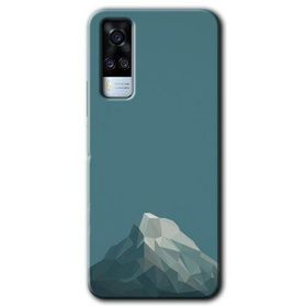 Vivo Y51 Alone Mountain Baskılı Uyumlu Silikon Kılıf