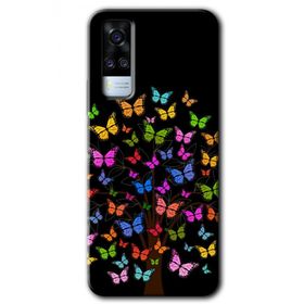 Vivo Y51 Cacti Prairies Baskılı Uyumlu Silikon Kılıf