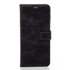Vivo Y51 Cüzdanlı Kapaklı Siyah Deri Kılıf