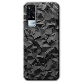 Vivo Y51 Dark Broke Baskılı Uyumlu Silikon Kılıf