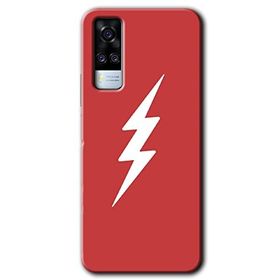 Vivo Y51 Flash Logo Baskılı Uyumlu Silikon Kılıf