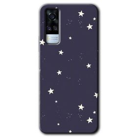 Vivo Y51 Gökyüzü Yıldız Baskılı Uyumlu Silikon Kılıf