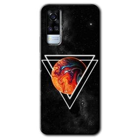 Vivo Y51 Kızıl Gezegen Baskılı Uyumlu Silikon Kılıf