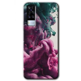 Vivo Y51 Liquid Cloud Baskılı Uyumlu Silikon Kılıf