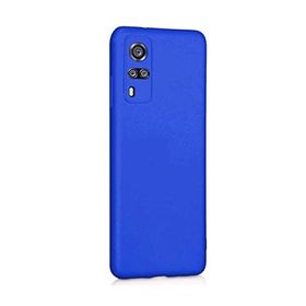 Vivo Y51 Mavi Uyumlu Silikon Kılıf