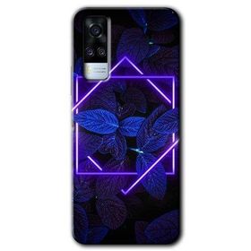 Vivo Y51 Mekanik Yaprak 5 Baskılı Uyumlu Silikon Kılıf