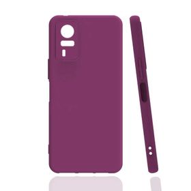 Vivo Y51 Mor Uyumlu Silikon Kılıf