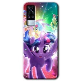 Vivo Y51 Pony Baskılı Uyumlu Silikon Kılıf