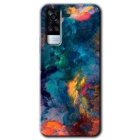 Vivo Y51 Valhalla Baskılı Uyumlu Silikon Kılıf