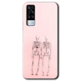 Vivo Y51 Yaşayan Çift Baskılı Uyumlu Silikon Kılıf