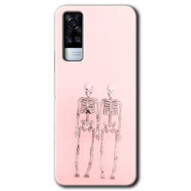 Vivo Y51 Yaşayan Çift Baskılı Uyumlu Silikon Kılıf