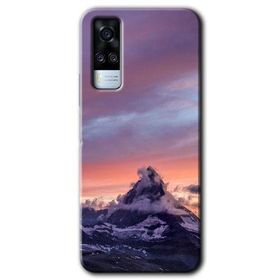 Vivo Y51 Zirve Baskılı Uyumlu Silikon Kılıf