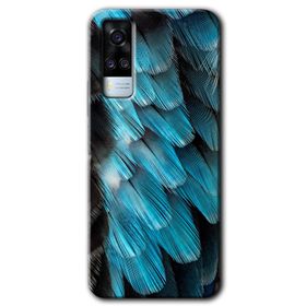 Vivo Y51A 9D Tüyler Baskılı Uyumlu Silikon Kılıf