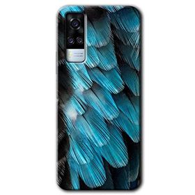 Vivo Y51A 9D Tüyler Baskılı Uyumlu Silikon Kılıf
