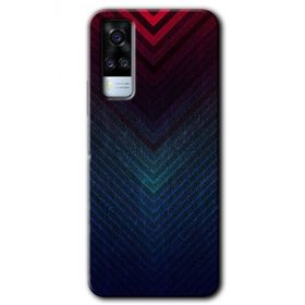 Vivo Y51A Abstract 4 Baskılı Uyumlu Silikon Kılıf