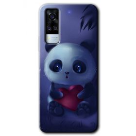 Vivo Y51A Bebek Panda Baskılı Uyumlu Silikon Kılıf