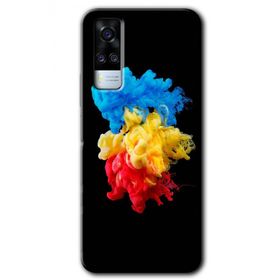 Vivo Y51A Black 1 Baskılı Uyumlu Silikon Kılıf