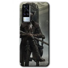 Vivo Y51A Bloodborne Hunters Baskılı Uyumlu Silikon Kılıf