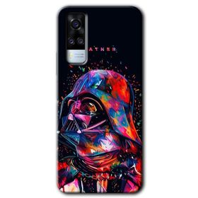 Vivo Y51A Blur Lights Baskılı Uyumlu Silikon Kılıf