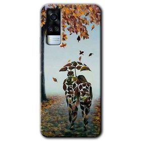 Vivo Y51A Doğadan Aşk Baskılı Uyumlu Silikon Kılıf