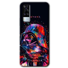 Vivo Y51A Father Vader Baskılı Uyumlu Silikon Kılıf