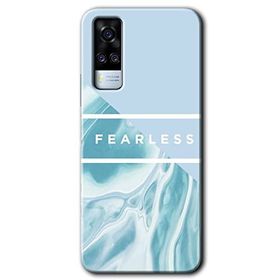 Vivo Y51A Fearless Baskılı Uyumlu Silikon Kılıf