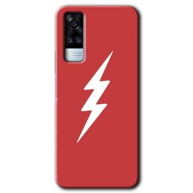 Vivo Y51A Flash Logo Baskılı Uyumlu Silikon Kılıf