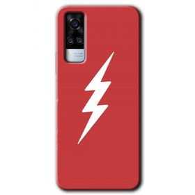 Vivo Y51A Flash Logo Baskılı Uyumlu Silikon Kılıf