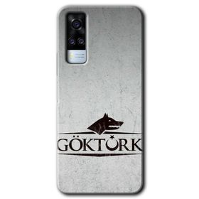 Vivo Y51A Göktürk Baskılı Uyumlu Silikon Kılıf
