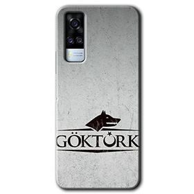 Vivo Y51A Göktürk Baskılı Uyumlu Silikon Kılıf