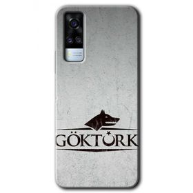 Vivo Y51A Göktürk Baskılı Uyumlu Silikon Kılıf