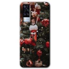 Vivo Y51A Happy New Year Baskılı Uyumlu Silikon Kılıf