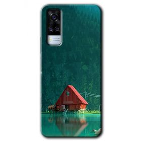 Vivo Y51A House In Woods Baskılı Uyumlu Silikon Kılıf