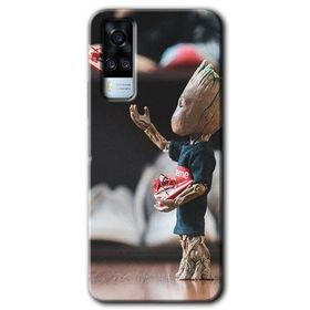 Vivo Y51A I am Groot Baskılı Uyumlu Silikon Kılıf