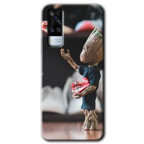 Vivo Y51A I am Groot Baskılı Uyumlu Silikon Kılıf