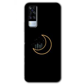 Vivo Y51A İyi Geceler Baskılı Uyumlu Silikon Kılıf