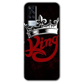 Vivo Y51A King Baskılı Uyumlu Silikon Kılıf
