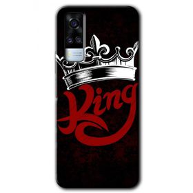 Vivo Y51A King Baskılı Uyumlu Silikon Kılıf