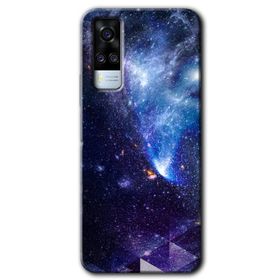 Vivo Y51A Kırmızı Gül Baskılı Uyumlu Silikon Kılıf