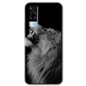 Vivo Y51A Mat Çiçek Baskılı Uyumlu Silikon Kılıf