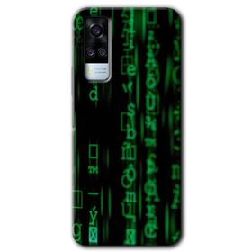 Vivo Y51A Mat Çiçek Baskılı Uyumlu Silikon Kılıf