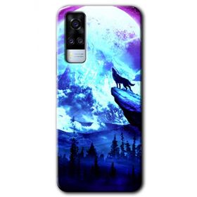 Vivo Y51A Mega Kurt Baskılı Uyumlu Silikon Kılıf