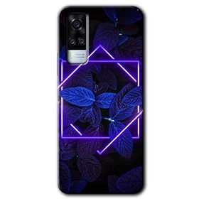 Vivo Y51A Mekanik Yaprak 5 Baskılı Uyumlu Silikon Kılıf