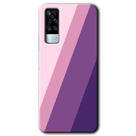 Vivo Y51A Oblique Baskılı Uyumlu Silikon Kılıf